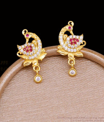 Beautiful Ad Stone Peacock Dangler Earring For Women ER5905