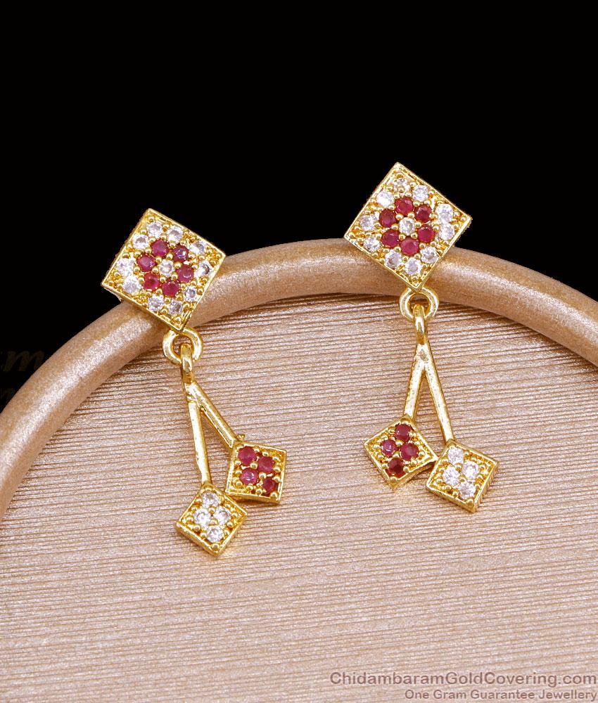 Trendy Hanging Charms Gold Plated Drop Earring Online ER5924 Trendy Hanging Charms Gold Plated Drop Earring Online ER5924