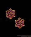 New Arrival Ruby Kemp Stone Antique Stud Earring ER5972 New Arrival Ruby Kemp Stone Antique Stud Earring ER5972