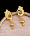 Gold Forming Peacock Mini Jhumka Dangler Earring For Women ER5998 Gold Forming Peacock Mini Jhumka Dangler Earring For Women ER5998