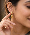 Small One Gram Gold Jhumka Daily Wear Earrings ER6003 Small One Gram Gold Jhumka Daily Wear Earrings ER6003