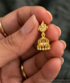Peacock Design One Gram Gold Jhumka Earrings ER6004
