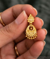 Lakshmi Chandbali Plain 2 Gram Gold Forming Earrings ER6034 Lakshmi Chandbali Plain 2 Gram Gold Forming Earrings ER6034