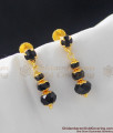 Black Crystal Fancy Design Daily Use Earrings for Ladies ER957