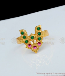 Grand Original Impon Finger Rings Gati Stone Imitation Jewelry FR1010