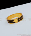 Black Stripe Original Impon Gold Ring For Men Shop Online FR1018 Black Stripe Original Impon Gold Ring For Men Shop Online FR1018