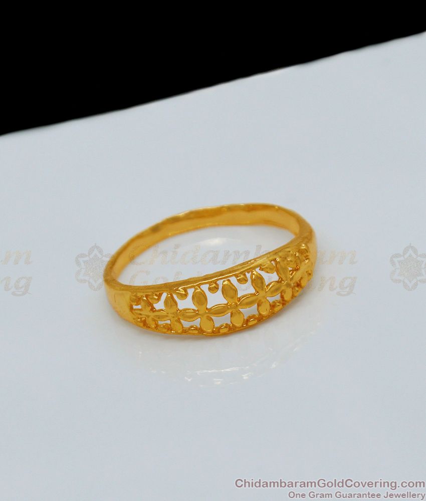 Original Impon Plain Finger Ring Collections Daily Use FR1039