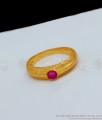 Simple Daily Wear Original Impon Finger Ring Collections Gati Stone FR1053
