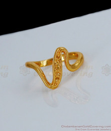 Daily Wear Vangi Type Impon Finger Ring Collections Buy Online Shopping FR1090