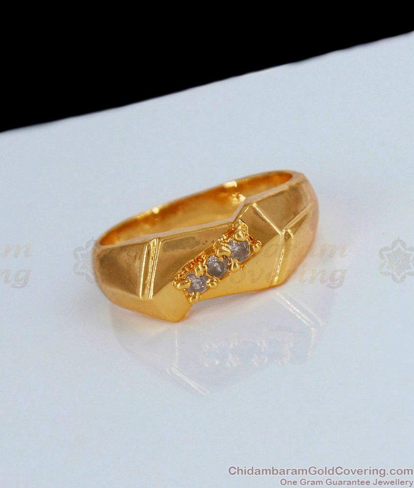 Daily Wear Original Panchaloha Finger Ring Design Getti  Metal Online FR1091
