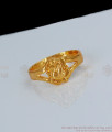 Vinayagar Design Original Impon Finger Ring Collections From Chidambaram Gold Covering FR1103 Vinayagar Design Original Impon Finger Ring Collections From Chidambaram Gold Covering FR1103