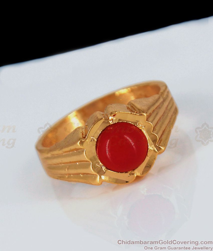 Pavala Stone Original Impon Finger Rings For Men Daily Wear FR1146 Pavala Stone Original Impon Finger Rings For Men Daily Wear FR1146