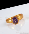 Stunning Violet Original Impon Gold Finger Ring Designs FR1170