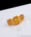 Latest Design Yellow Stone Gold Ring Womens Collections FR1174