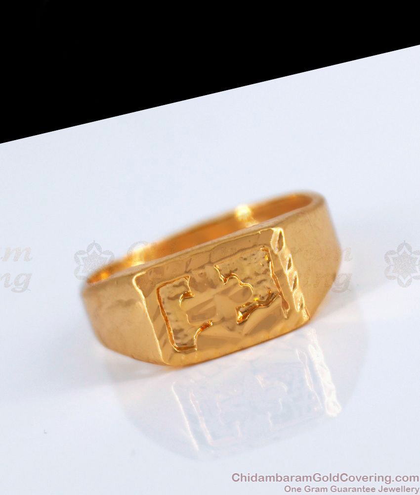 Lucky Tree Model Impon Gold Finger Rings For Mens FR1202 Lucky Tree Model Impon Gold Finger Rings For Mens FR1202