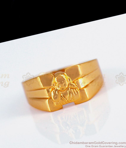 Buy MissMister Gold plated Shirdi Sai baba finger ring Men Hindu God Online  - Get 59% Off