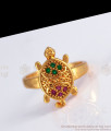 Tortoise Design Impon Gold Ring Collections FR1234