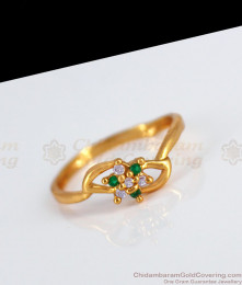 Fancy Design Original Impon Gold Finger Ring Office Wear FR1246 Fancy Design Original Impon Gold Finger Ring Office Wear FR1246