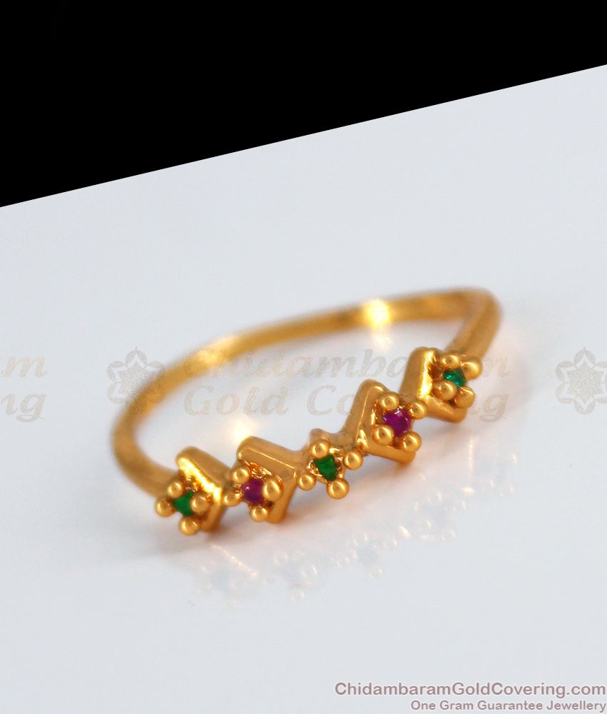 Sleek Real Gold Finger Impon Rings Collections FR1249