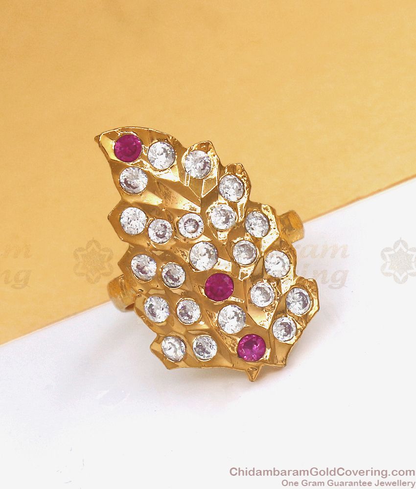 Traditional 5 Metal Panchaloga Finger Ring Impon Collection FR1256