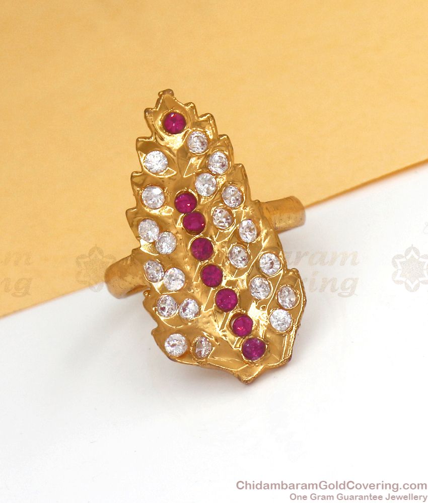 Latest 5 Metal Finger Ring Designs Bridal Wear FR1261