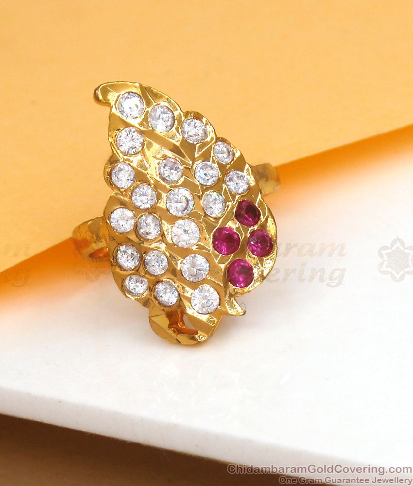 Real 5 Metal Impon Finger Ring Designs At Offer Price FR1263