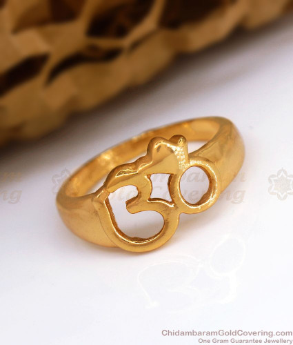 Ohm Gold Ring, Aum Ring, Sacred Ring, Buddhism Healing and Manifestation Gold  Ring, Life Ring, Gift for Her - Etsy
