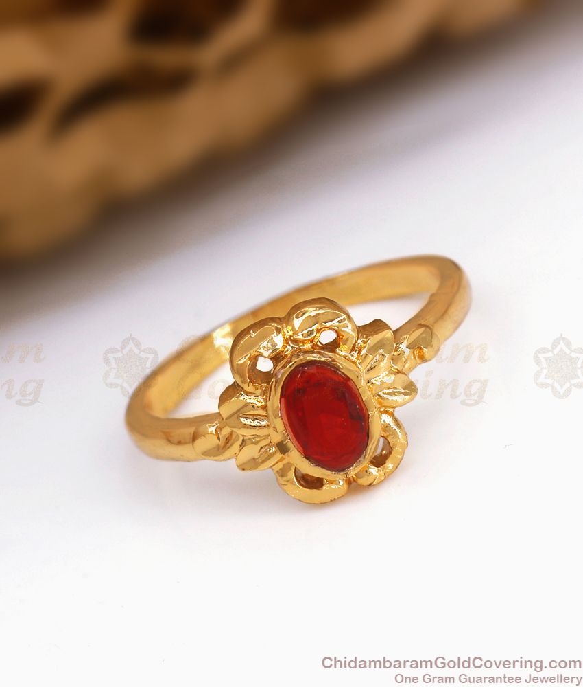  Ruby Stone Impon Finger Ring Shop Online FR1280