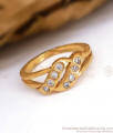 Stylish Double Layer Impon Finger Ring Design FR1296