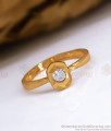 White Stone Impon Finger Ring Collections FR1307