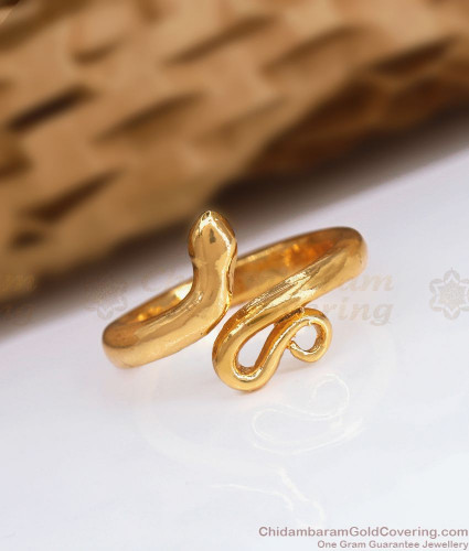 Copperhead Snake Ring in Gold with Rubies – Goldmakers Fine Jewelry