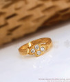 Impon Finger Ring for Women Full White Stone Design FR1339