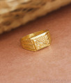 2 Gram Gold Plated TV Ring Superior Quality Ring for Men FR1345