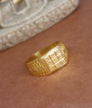 2 Gram Plated Party Design Forming Finger Ring For Men FR1352