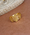 Two Gram Gold Ring Zig Zag Design With Price FR1360