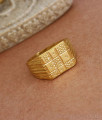 Mens Bridal Wear Gold Rings Collection 2 Gram Jewelry FR1373