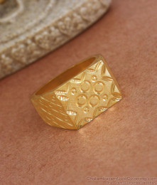 2 Gram Gold Forming Mens Finger Ring Design Shop Online FR1379