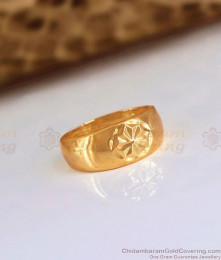 Plain Star Impon Panchaloha Finger Ring Unisex Collections FR1402