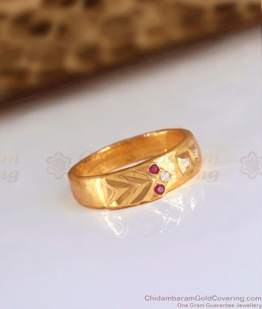 Original Impon Panchaloha Finger Ring Collections Gati Jewelry FR1411