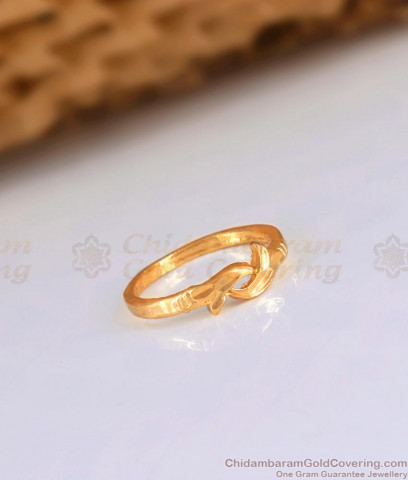 Stunning Violet Original Impon Gold Finger Ring Designs FR1170