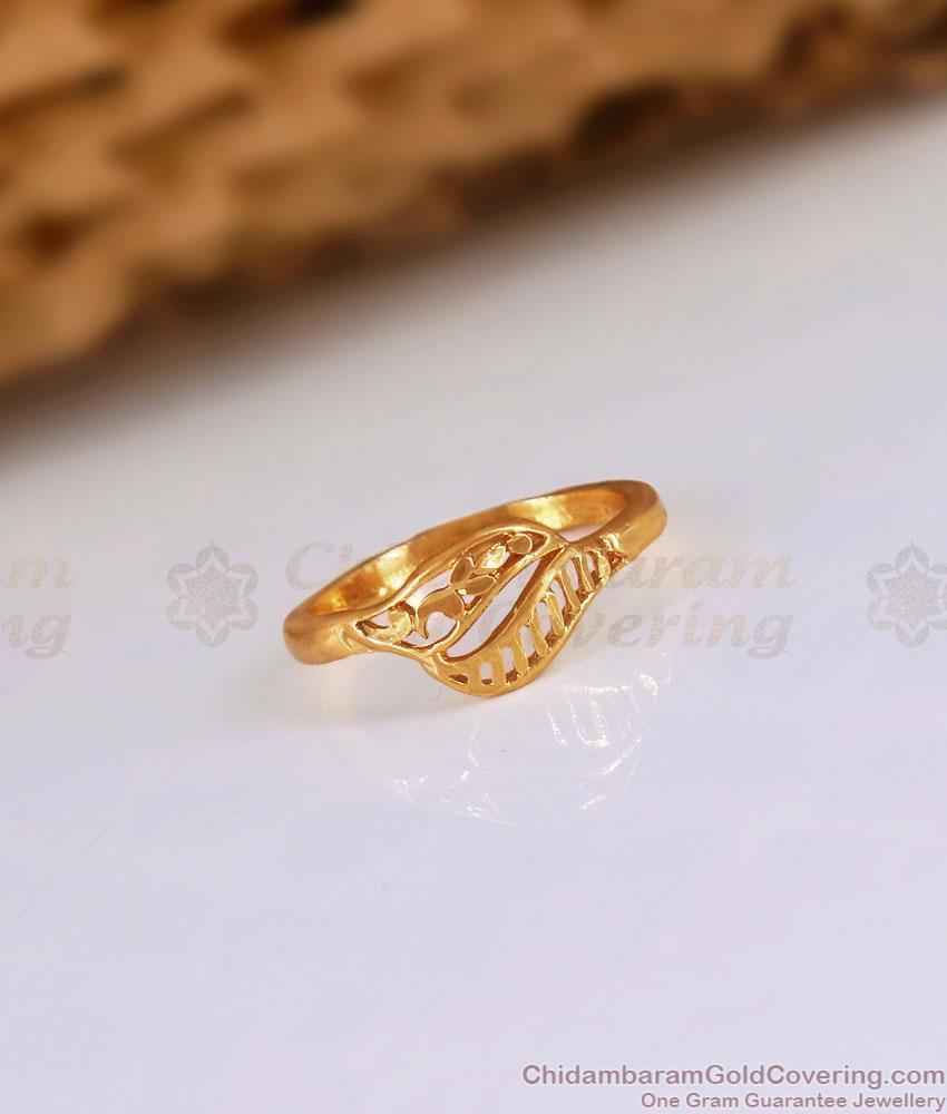 Stylish Plain Impon Finger Ring All Occasion Wear Designs FR1429