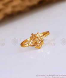 Regular Wear Real Impon Ring Collections Leaf Designs FR1436 Regular Wear Real Impon Ring Collections Leaf Designs FR1436