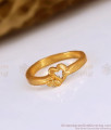 Beautiful Impon Ring Heart Design Valentines Collections FR1450