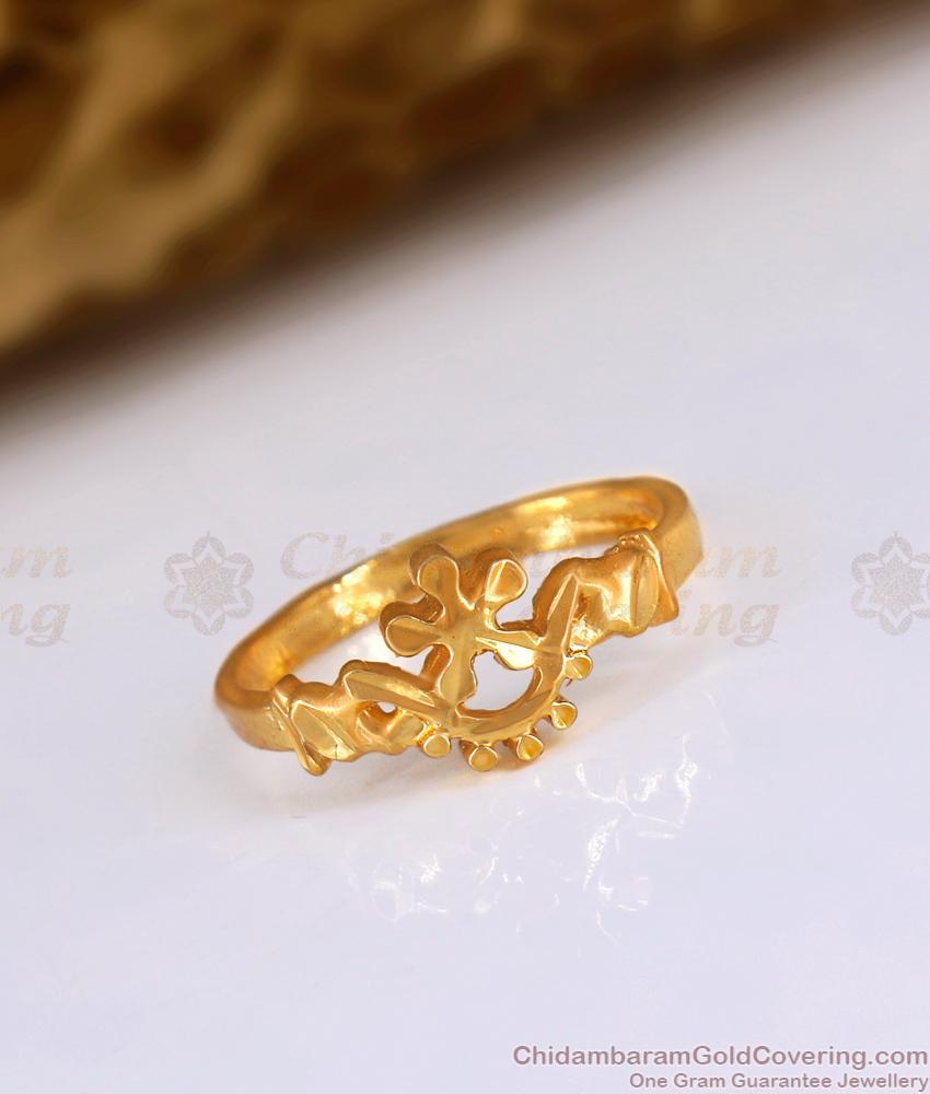 Traditional Small Impon Panchaloha Ring Designs Shop Online FR1456