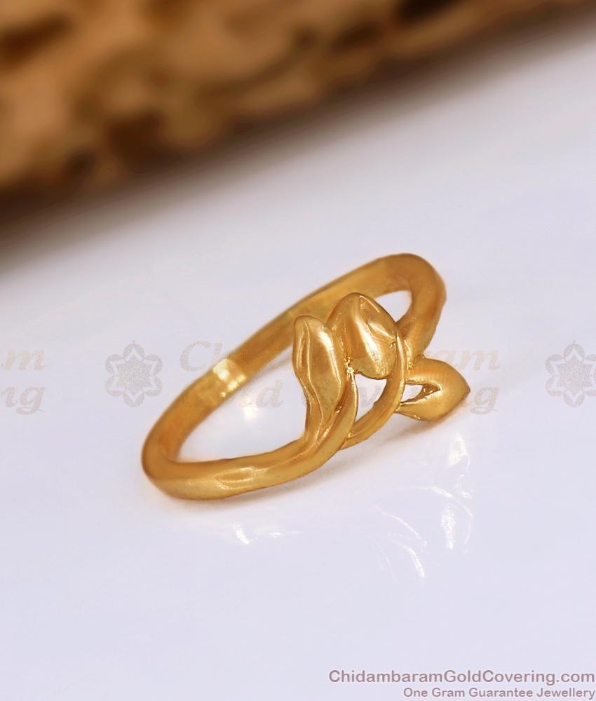 College Wear Impon Gold Finger Rings Designs Shop Online FR1458