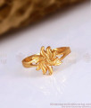 Stylish College Wear Impon Finger Ring Floral Designs for Women FR1481