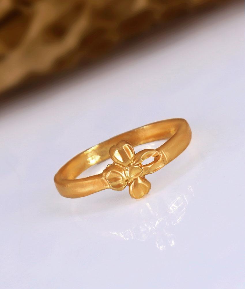 Original Impon Panchaloha Finger Rings Floral Designs Shop Online FR1485