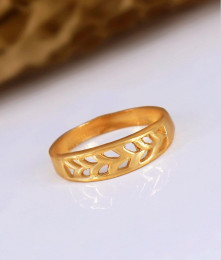 Premium Quality Impon Panchaloha Rings Leaf Designs FR1490
