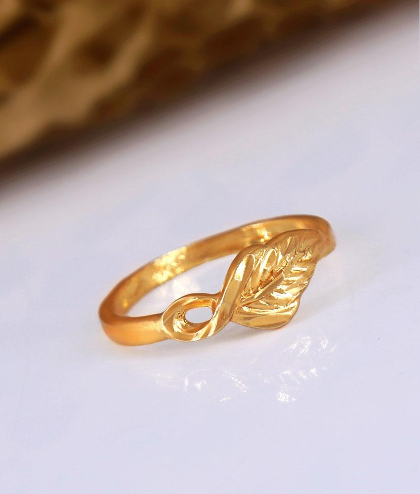 Latest Thin Impon Finger Ring Designs Shop Online FR1498