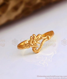 Stylish Impon Jewellery Light Weight Finger Ring Designs FR1519